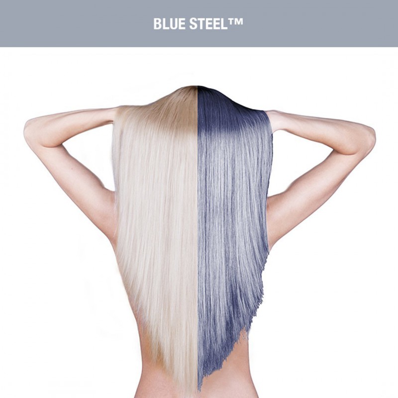 Серо синяя краска для волос BLUE STEEL CLASSIC HAIR DYE - Manic Panic